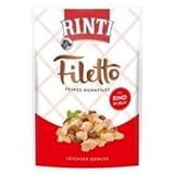 Rinti Filetto Jelly Huhn & Rind 100g - Sie erhalten 24 Packung/en; Packungsinhalt 100 g