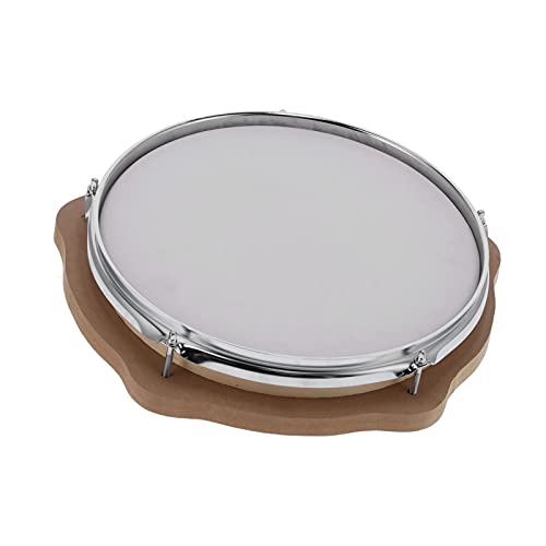 Silent Drum Playing Pad, Silent Drum Übungsmatte Sandstrahlen Trommelfell Langlebig Hohe Flexibilität für Anfänger