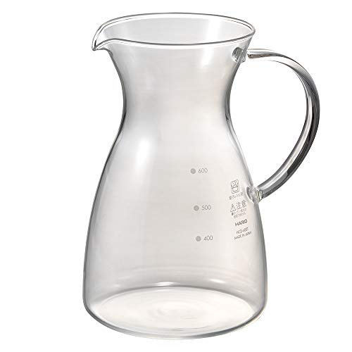 Hario HCD-600T Decanter Coffee pitcher server, 600ml, Glass, Glas