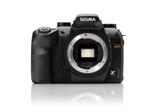 Sigma SD15 SLR-Digitalkamera (14 Megapixel, 7,6 cm Display, SD Kartenslots) schwarz