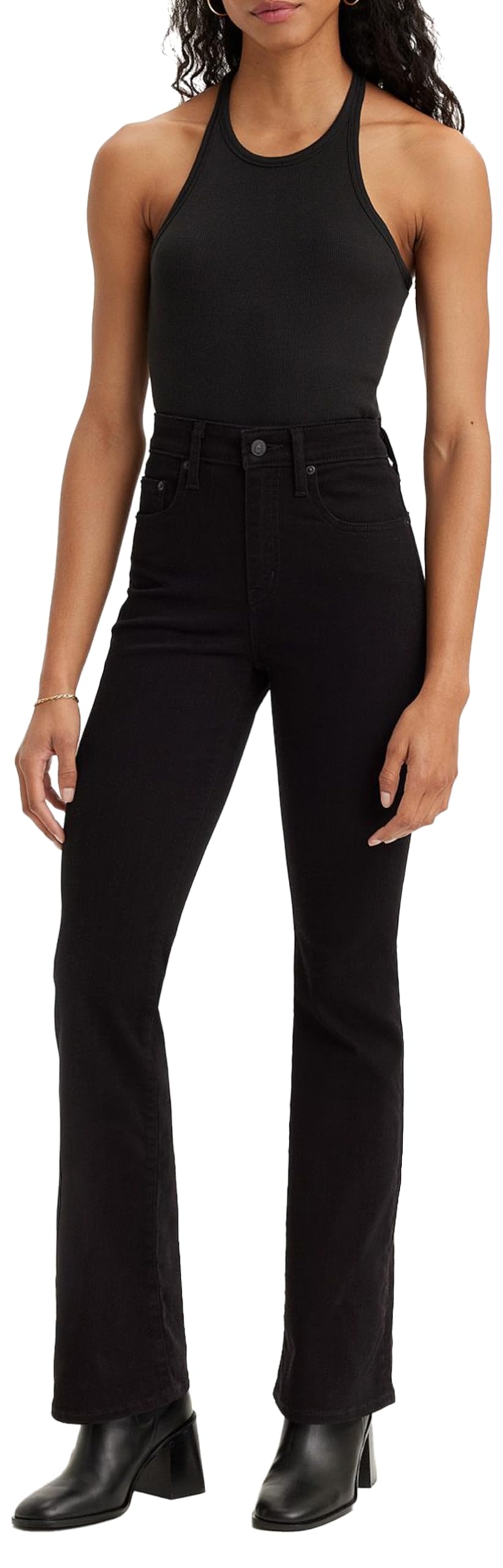 Levi's Damen 725™ High Rise Bootcut Jeans,Black Sheep,32W / 32L