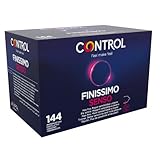 CONTROLO FINISSIMO SENSO Naturlatex-Kondome Dünn (0,06 mm) - 144 Stück