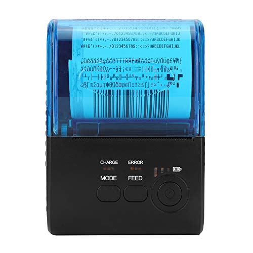 Thermodrucker Bondrucker 58mm, Bluetooth 4.0 Wireless Quittungsdrucker ESC/P0S/STAR Befehlen Drucker 90mm/s, USB, Seriell Schnittstelle, Kompatibel mit iOS Android Windows Linux