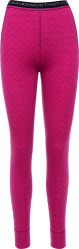 Thermowave Xtreme Merino Unterwäsche Damen Unterhosen - Thermounterwäsche Damen - Lange Winter Thermo Leggings - Leichtgewichtige Und Sanfte 220 GSM Leggins - Weiter Bund, M