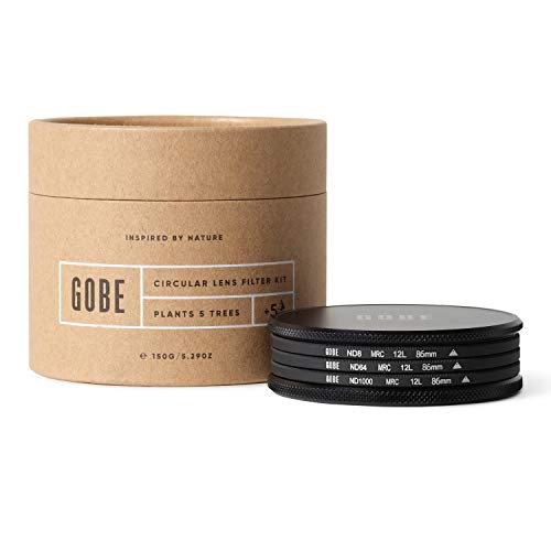 Gobe 86 mm Graufilter ND8, ND64, ND1000 - ND Filter Kit (1Peak)