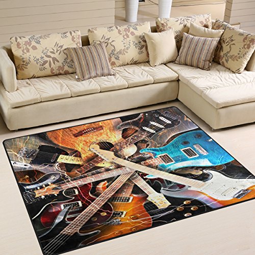 Use7 Teppich für Wohnzimmer, Schlafzimmer, 203 x 147,3 cm