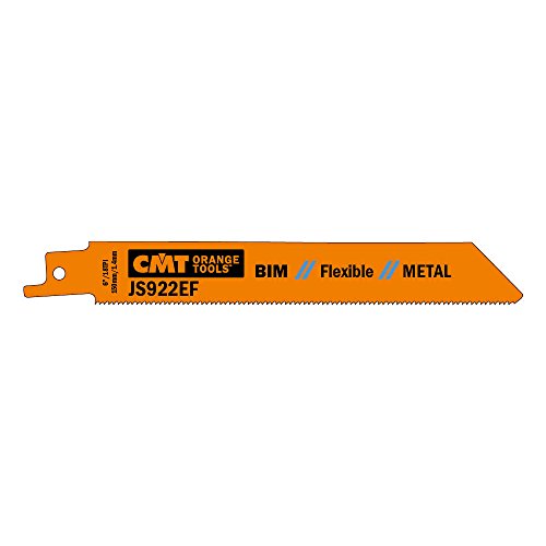 CMT js922ef-5 – 5 Sabre Saw Blades for Metals (BIM) 150 x 1,4 x 18tpi