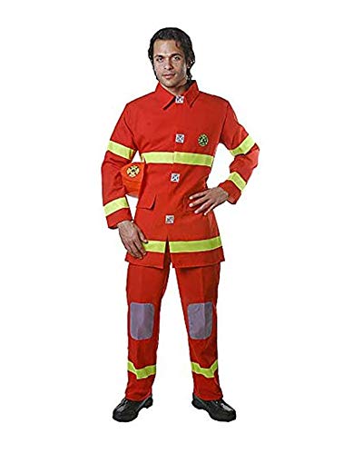 Dress Up America Erwachsene rot Fire Fighter Kostüm