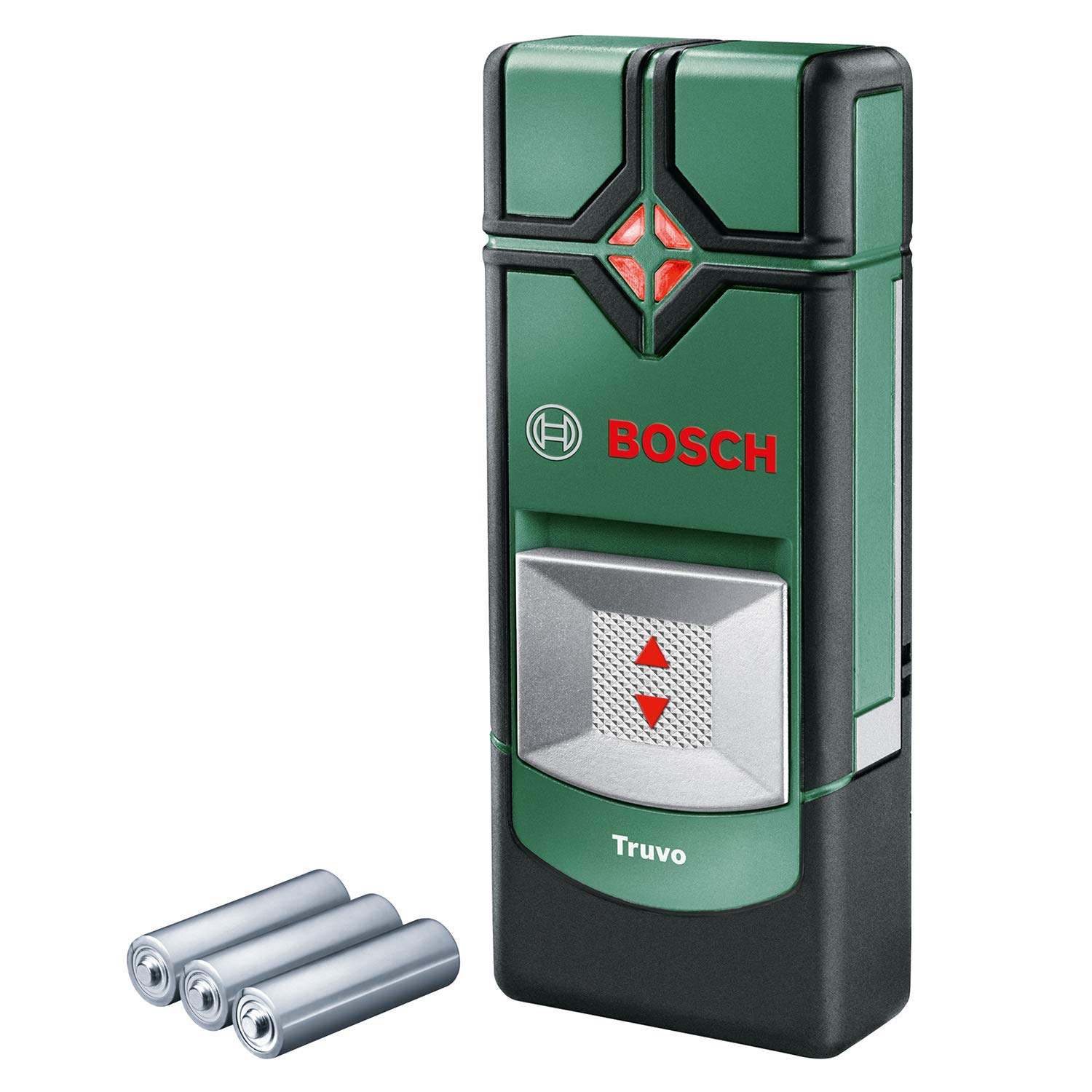 Bosch Ortungsgerät Truvo (Ein-Knopf-Bedienung für einfache Nutzung, Strom & Metall Leitungssucher)