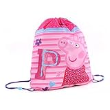 Peppa Pig Children's Drawstring Gym Bag Backpack Wipe Clean