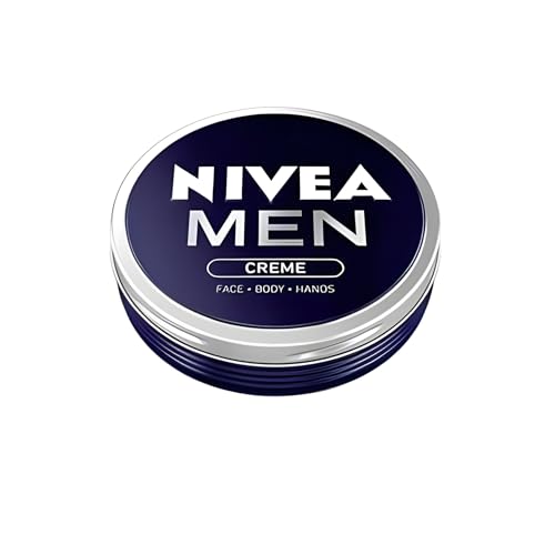 NIVEA MEN CREME Crafted Especially For Men For Face, Body, Hands Boost Hydration Light Non-greasy, Non-sticky Dermatologist Tested Formula, 75ml (Pack of 3)