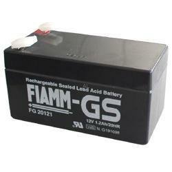 FIAMM Bleiakku FG20121 12,0Volt 1.200mAh mit 4,8mm Steckanschlüssen