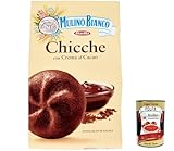 6x Mulino Bianco Kekse mit Schokolade Kakao Chicche di cacao, cookies cocoa Kuchen 200g + Italian Gourmet polpa 400g