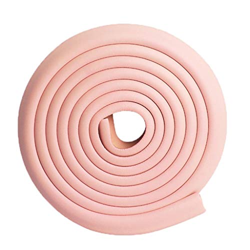 AnSafe 4 Meter Kantenschutz,   For Babys Und Ältere Menschen Verhindern Sie Prellungen Mit Eckenschutz (pink, Grün) (Color : Pink, Size : 4M Edge Guard+8 Corner Guard)