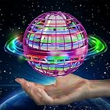 semai Fliegender Ball, Flying Orb Ball mit RGB Licht, Spielzeug Jungen Magic Ball, Hand Controlled Schwebeball Geschenke für Jungen Mädchen 6-12 Jahre - rosarot
