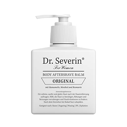 Dr. Severin® Women Original After Shave Balsam I Gegen Rasierpickel & Rötungen I Rasur Epilation Waxing Sugaring I 200 ml Pumpspender