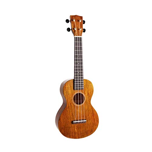 Lern-Ukulele Sopran Starter Kit Satin Mahagoni - Inklusive 23 Zoll Original Viersaiten Kleine Gitarre