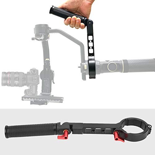 Sling Handle Grip Hochwertiger CNC-Verstellbarer Stabilisator aus Aluminiumlegierung Sling Handle Grip Faltbar für ZHIYUN Crane 2S(Black)