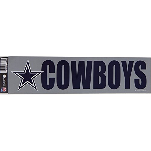 NFL Dallas Cowboys Aufkleber Bumper Aufkleber, Team Farbe, eine Größe
