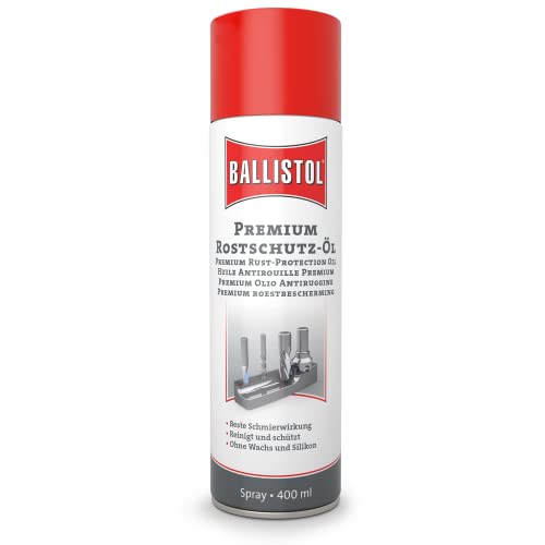 BALLISTOL Unisex – Erwachsene Technische Produkte Protec Spray 400 Ml Aerosoldose, farblos, 6 Stück