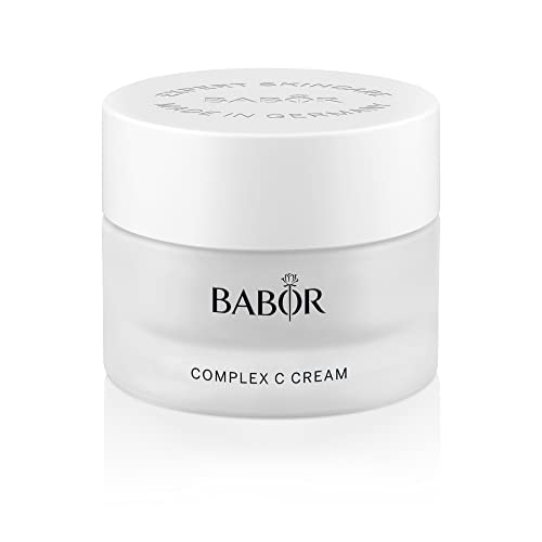 BABOR CLASSICS Complex C Cream, Reichhaltige Gesichtscreme mit Vitaminen für müde, entkräftete Haut, Zur Stärkung der Hautschutzbarriere, 50 ml