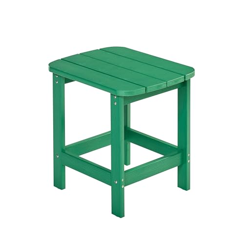 NEG Design Adirondack Tisch Marcy (grün) Westport-Table/Beistelltisch aus Polywood-Kunststoff (Holzoptik, wetterfest, UV- und farbbeständig)