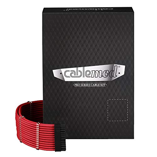 CableMod PRO ModMesh RT-Series ASUS ROG/Seasonic Cable Kits - rot