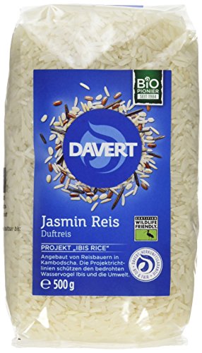 Davert Bio Jasmin Reis Duftreis, 8er Pack (8 x 500 g)