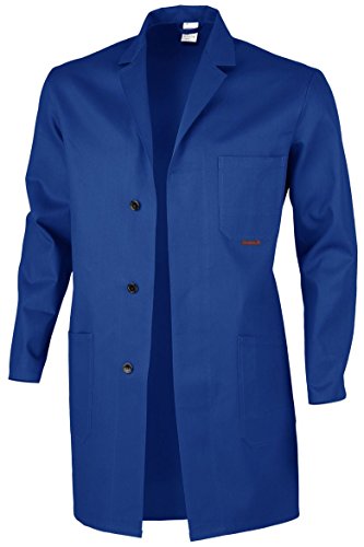 Berufsmantel Arbeitskittel Blaumann 100 % Baumwolle - mehrere Farben - 56,Kornblau
