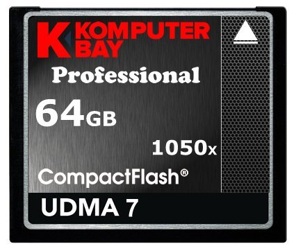 Komputerbay 64GB Professionelle Compact Flash-Karte CF-1050X WRITE 100 MB / s lesen 160MB / S Extreme Speed UDMA 7 RAW 64 GB