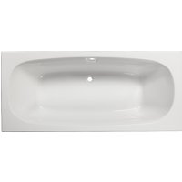 Sanoacryl Körperform-Badewanne Marbela 180 cm Weiß