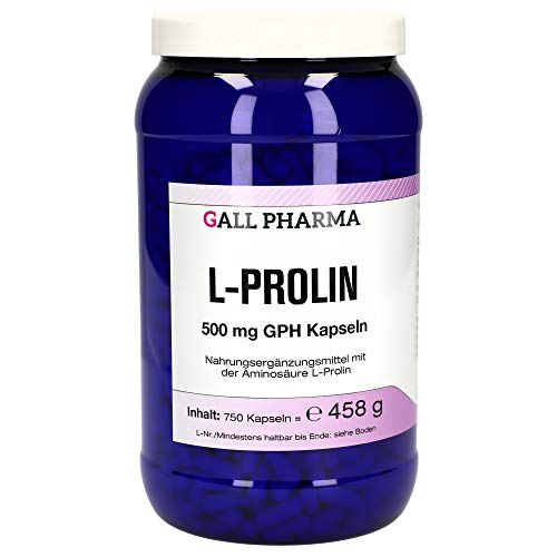 Gall Pharma L-Prolin 500 mg GPH Kapseln 750 Stück