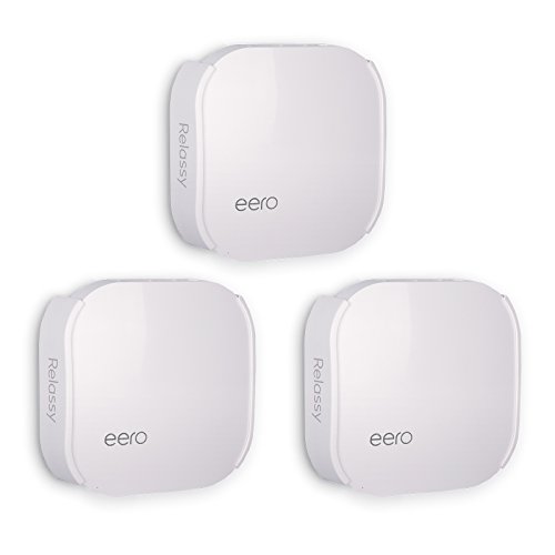 Wandhalterung Halter für eero Pro Home WiFi, Relassy eero Wandhalterung Halterung Kompatibel mit eero pro WiFi System Deckenhalterung für eero Pro WiFi System 3er Set