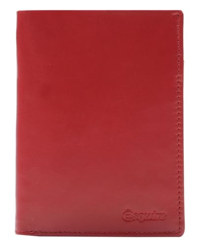 Esquire New Silk Wallet High with Flap Red