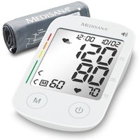 Medisana BU 535 Oberarm-Blutdruckmessgerät mit Sprachausgabe weiß
