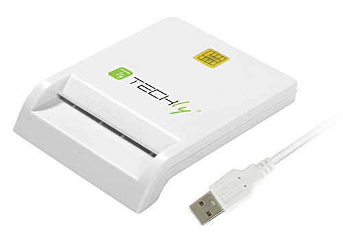 Techly USB Smart Card Schreib und Lesegeraet Plug and Play