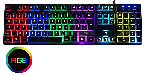 Tastatur, Builder RGB, Computeranschluss USB, Tastaturfarbe Schwarz, Tastaturgröße Standard, Tastaturlayout QWERTY