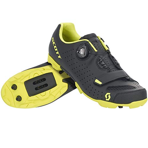 Scott MTB Comp Boa Fahrrad Schuhe schwarz/gelb 2020: Größe: 44