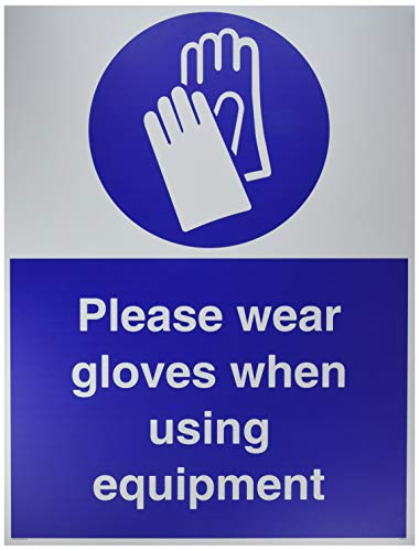 Bitte tragen Sie Handschuhe bei der Verwendung von Ausrüstung.