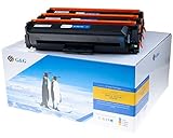 G&G Toner kompatibel zu HP 410X/ CF252XM Kombipack Cyan, Magenta, gelb