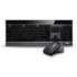 Rapoo 9300M kabelloses ultraflaches Multi-Mode-Aluminium Deskset (Tastatur und Maus) für Büro, Schreibtisch - Bluetooth 3.0, Bluetooth 4.0, 2,4 GHz-Funkverbindung, weiß