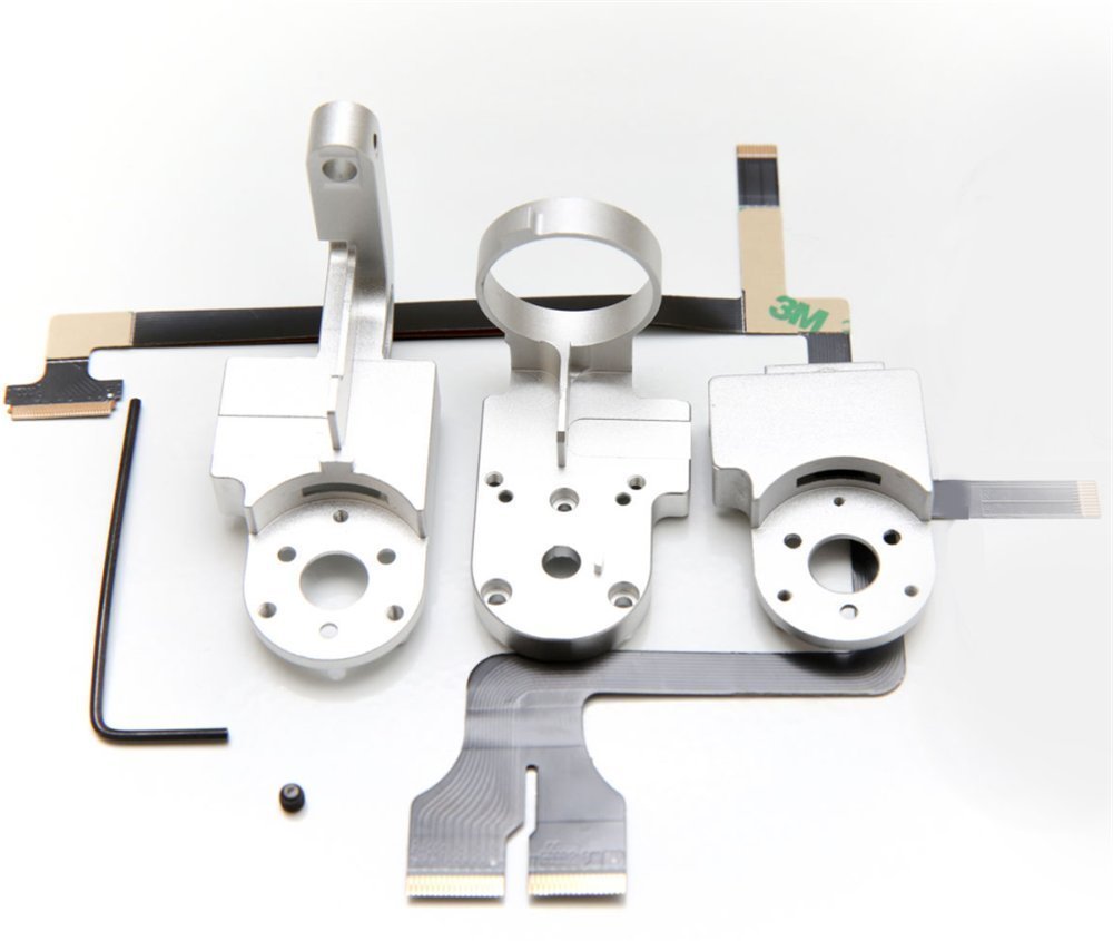 Taoke Replacement Yaw + Roll Arm + Cover + Ribbon Cable Kit + Screw Gimbal Repair for DJI Phantom 3 Professional/Advanced/4k