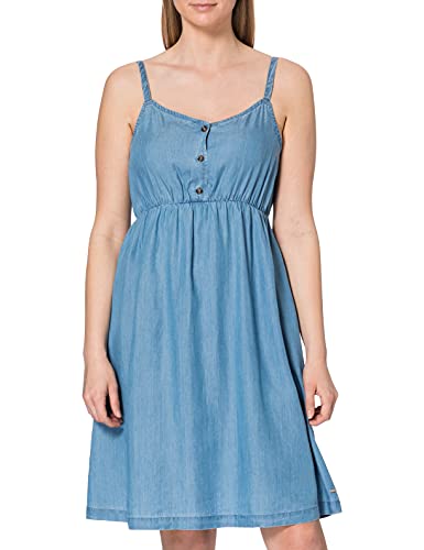 ESPRIT Maternity Damen Dress WVN sl Kleid, Medium Wash-960, 42