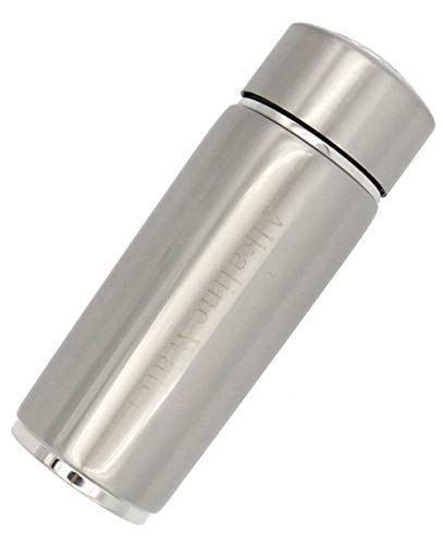 Tragbarer Alkalischer Wasserfilter, Ionisator Alkaline Water Flask Health Cup, Flasche in Silber