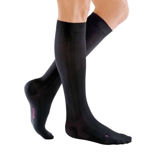 Medi for Men Knee High Classic Socks - 20-30 mmhg Tall Black II Reg Tall C148532 by Mediven