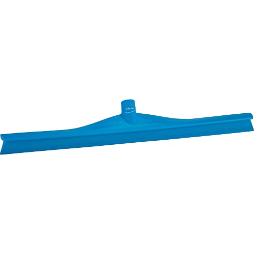 Vikan Polypropylen-Wasserschieber mit Gummistreifen, 7160, blau, 1