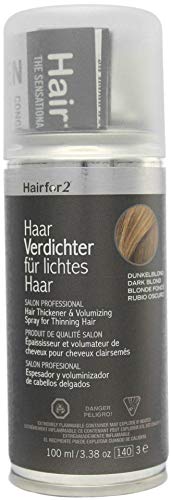Hairfor2 Haarverdichtungsspray gegen lichtes Haar (100ml) (dunkelblond)