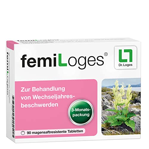 femiLoges® - 90 Tabletten - Pflanzliche Unterstützung in den Wechseljahren