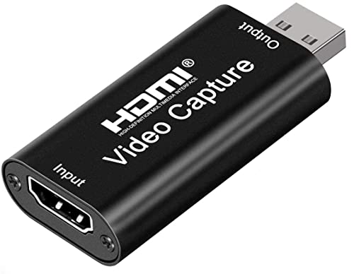 PremiumCord HDMI Capture/Grabber zum Aufzeichnen von Video- / Audiosignalen auf einem Computer, Auflösung 4K @ 30 Hz, Full HD @ 30 Hz, Plug-and-Play