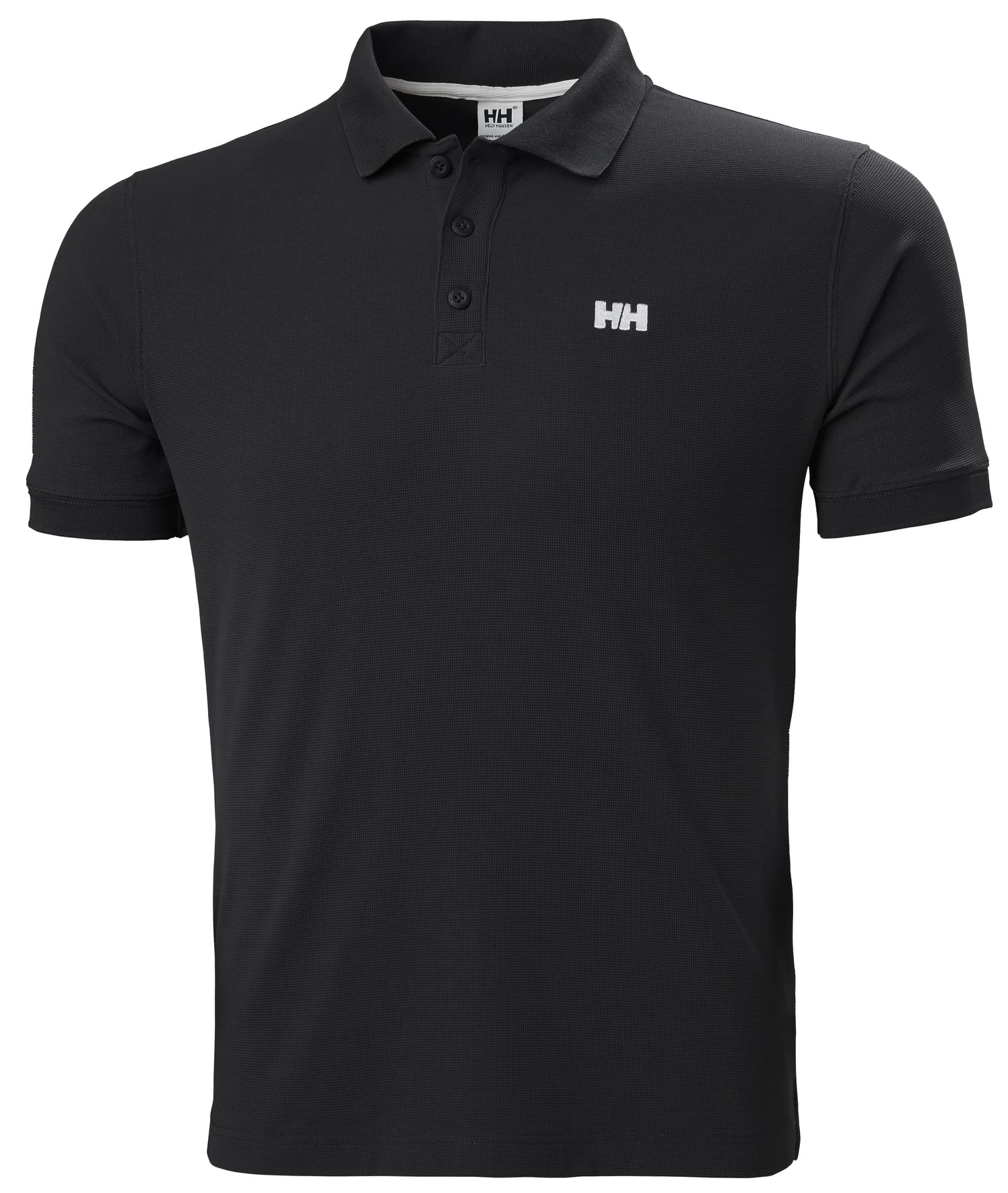 Helly Hansen Herren Driftline Poloshirt, 2XL, Schwarz